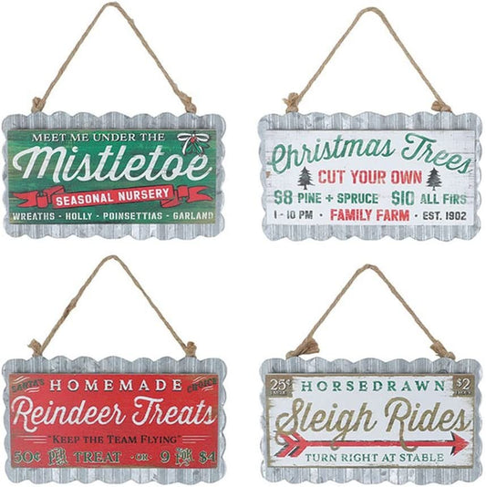 Christmas Signs, Multicolor