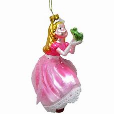5.5" Princess with Frog Ornament