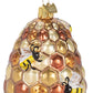 Noble Gems™ Bee-Hive Glass Ornament