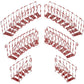 Set/6 Red Grand Xmas Staircase