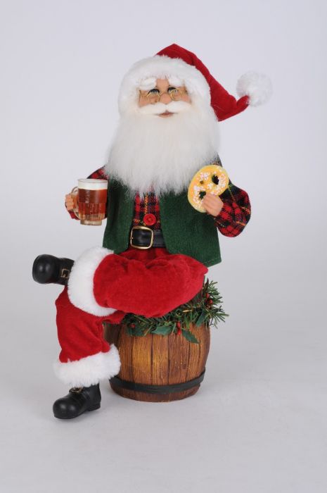 Beer Barrel Santa