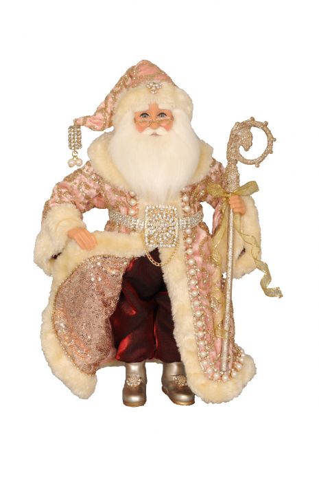 Victorian Elegance Santa, Gold