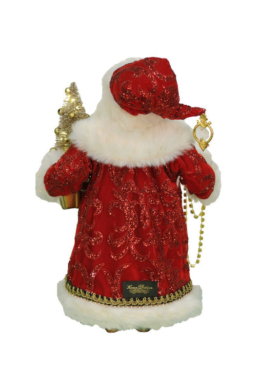 Lighted Traditional Elegance Santa