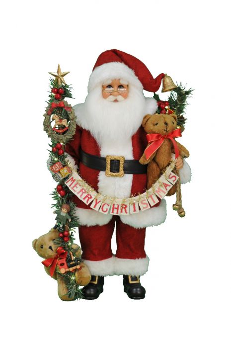 Lighted Musical Christmas Santa