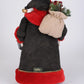 Lighted Cardinal Woodland Santa