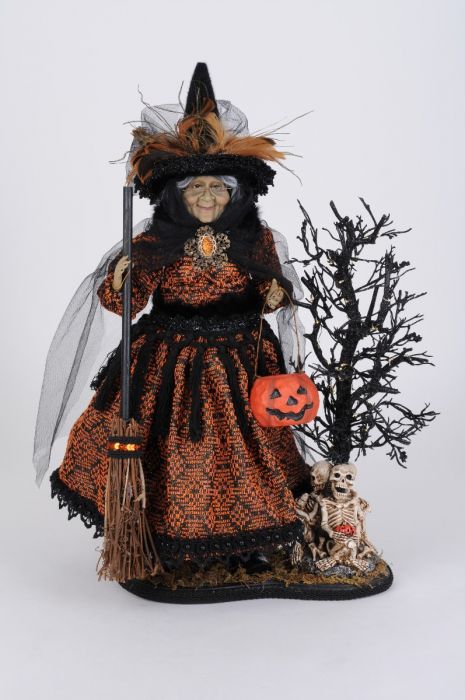 Lighted Haunted Trail Witch